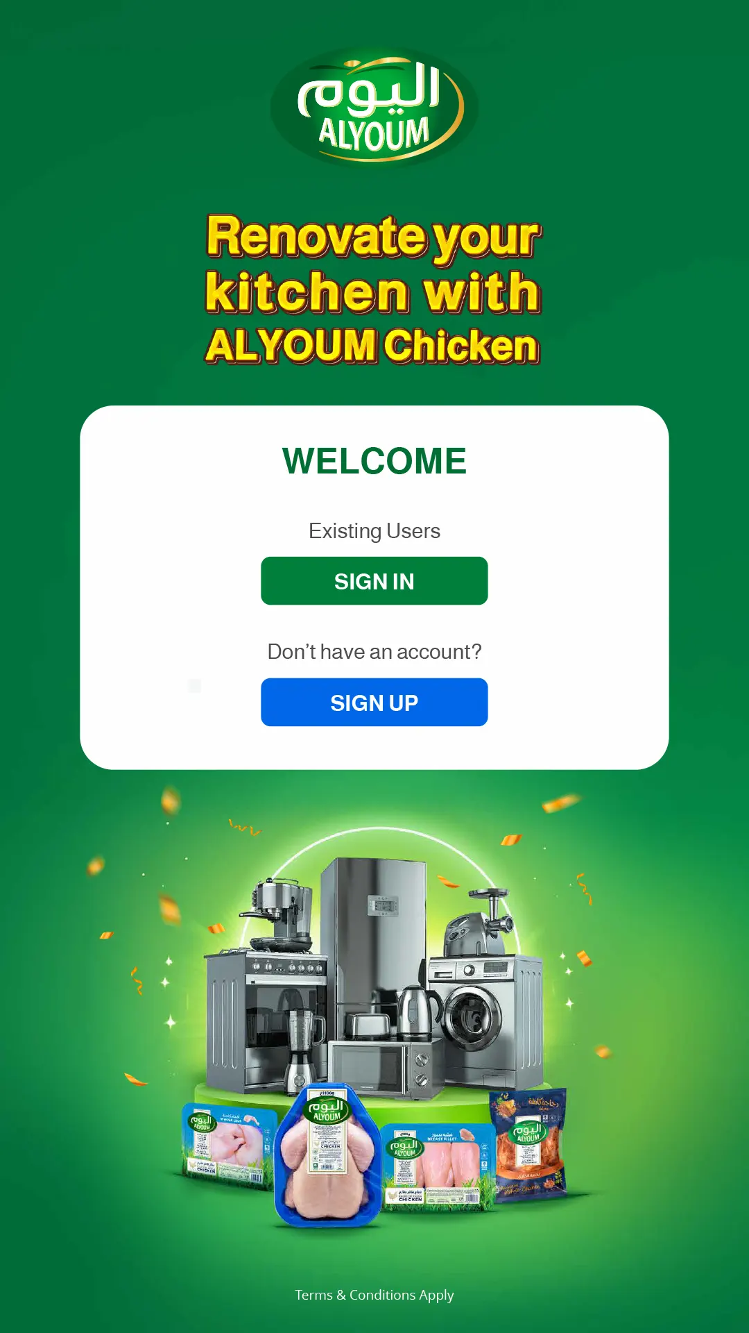 Alyoum Scan & Win Raffle Campaign KSA screen 2