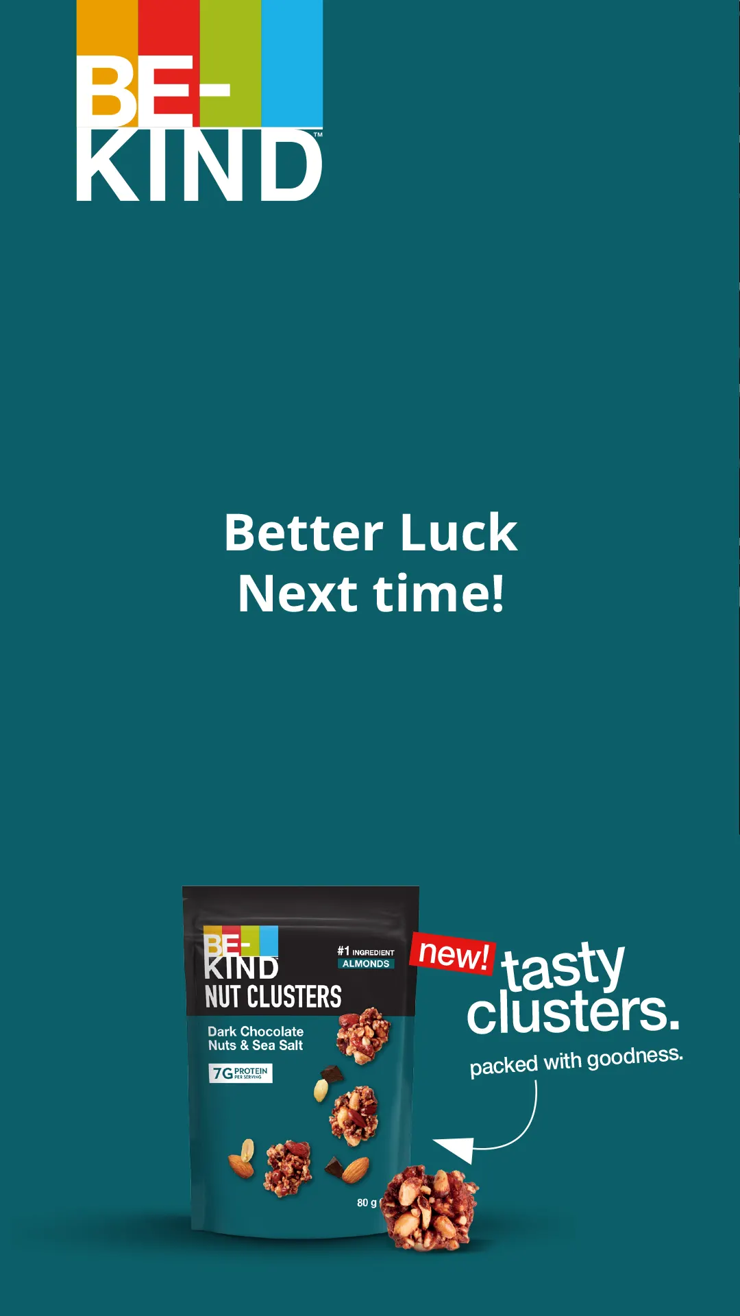 BEKIND Win Your Football Gear – Scan & Win Campaign screen 4