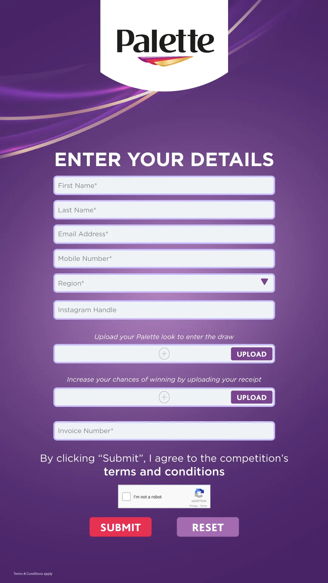 Palette Try It, Share It, Win It – GCC AR Promotional Campaign screen 3