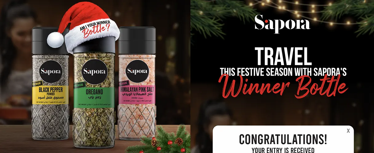 Sapora Christmas Campaign – Travel This Festive Season