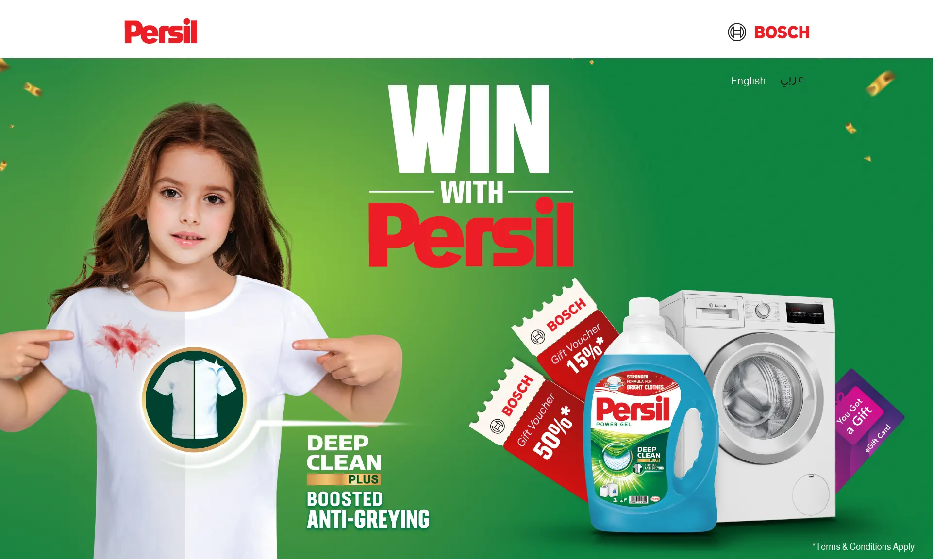 Persil Win With Persilâ€ Campaign Microsite GCC Region (2023)